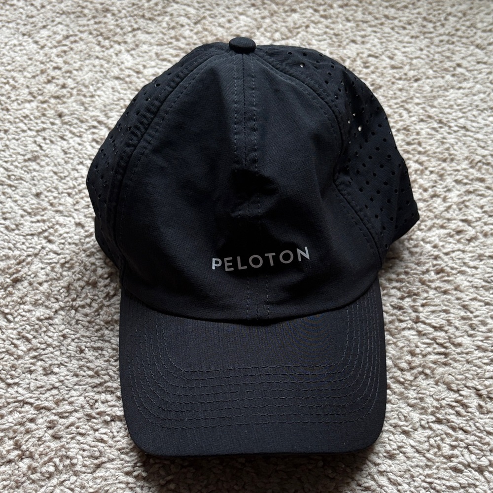 Peloton Perforated Black Men's Hat